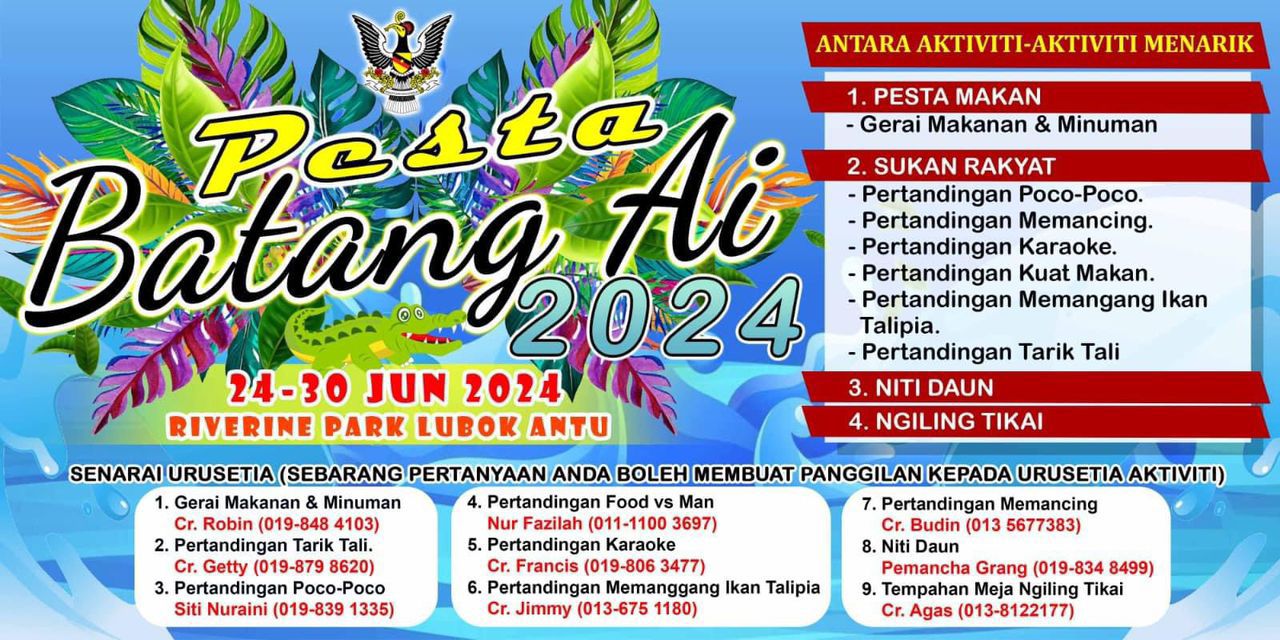 Pesta Batang Ai 2024